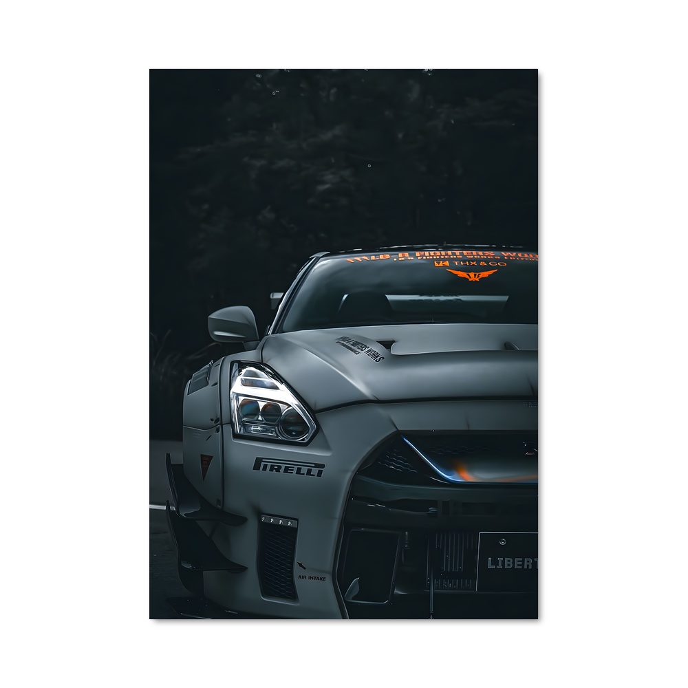 Poster Gt-r r magnifique